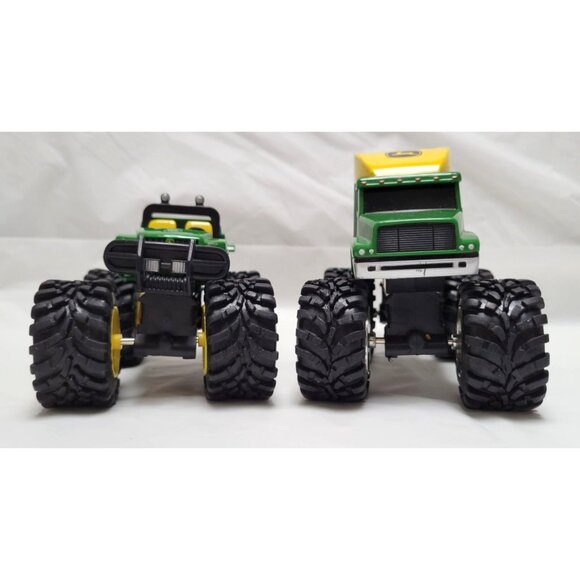 Lot of 2 John Deere Plastic Monster Treads Truck Gator Toys Officially Licensed - Picture 5 of 7
